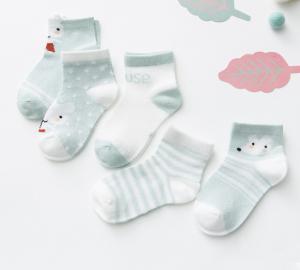China Cartoon Animals Newborn Baby Socks Children Cotton Socks Ankle Socks For Toddlers on sale