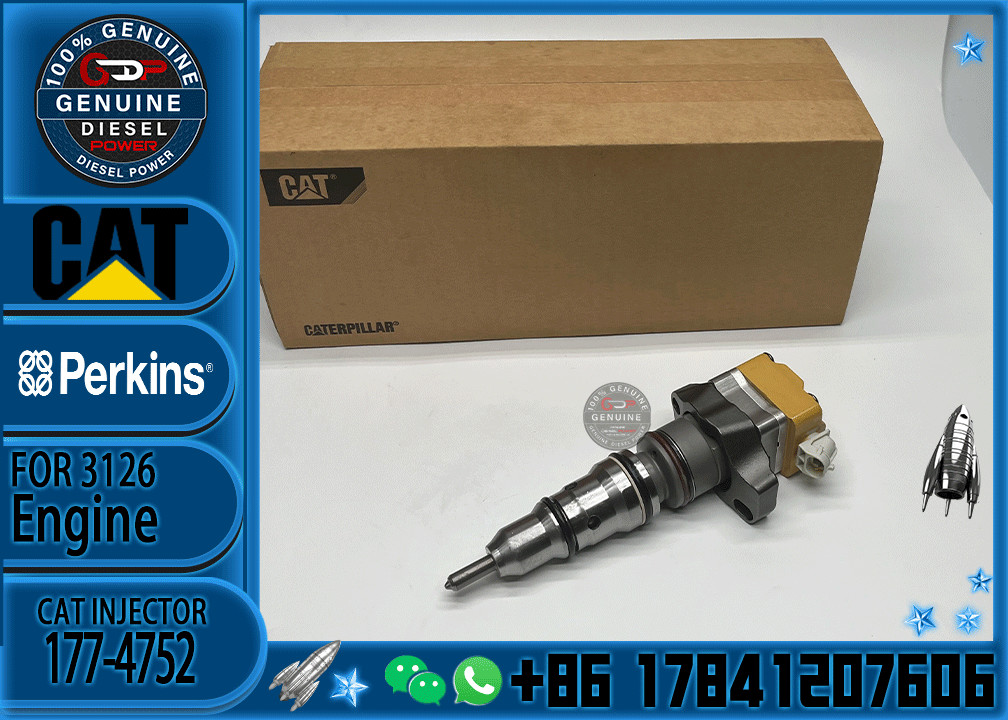 Engine parts cat injector 3126 injectors 177-4752 1774752 for caterpillar fuel injector 3126