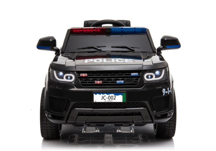 Suitable for 3-8 Year Olds Big Two Seater Battery Operated Police Car