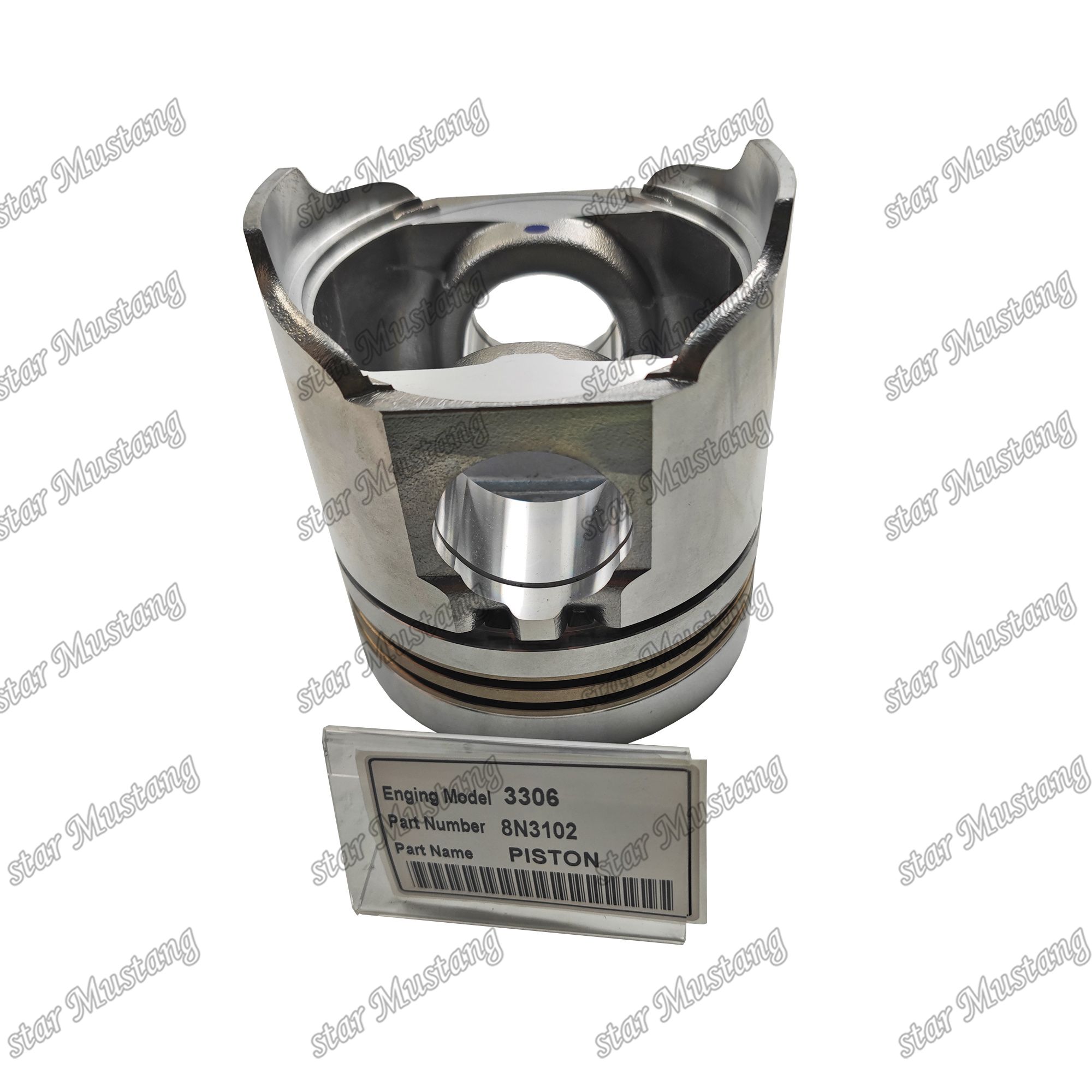Diesel Engine Piston With Pin 3306 8N3182