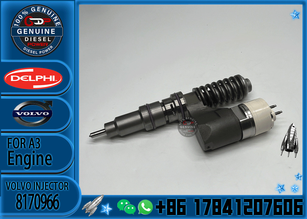 Fuel Injector Assembly 8170966 8112556 1547287 3964820 BEBE4B10101 8113092 EX631011 RG33966 R517662 For Engine A3