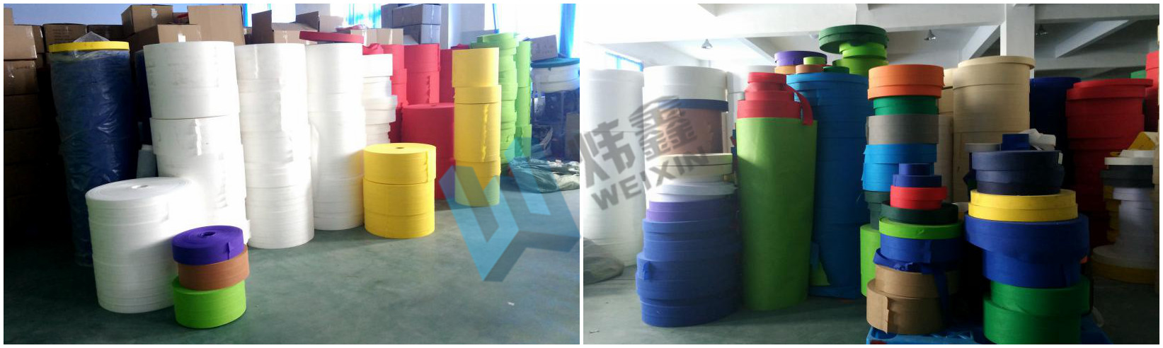 PLC Control Non Woven Fabric Slitting Machine / Circular Knife Film Slitting Machine