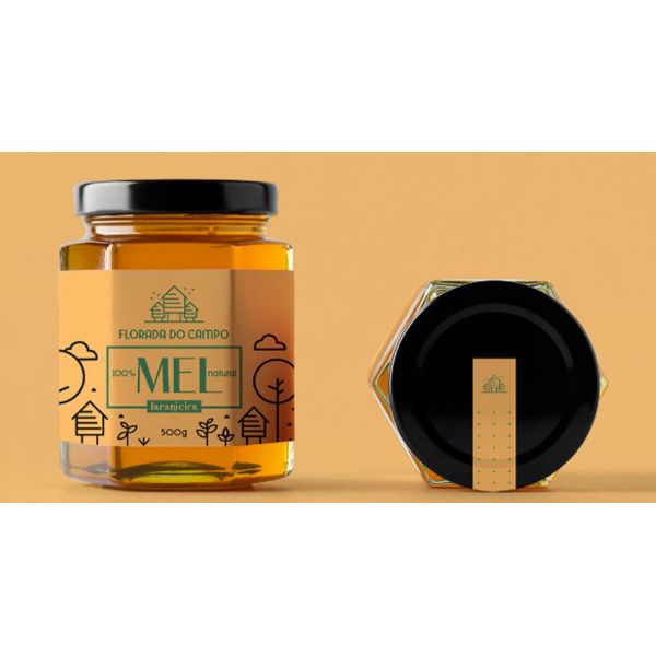 Personalised Tamper Proof Honey Jar Label Sticker For Food Packaging