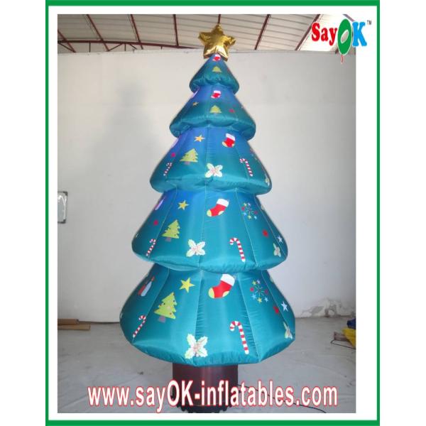 210D Inflatable Christmas Decoration / Inflatable Christmas Tree