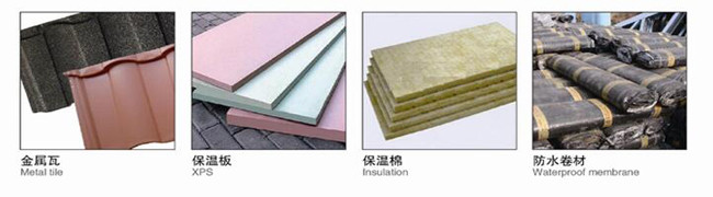 Anti Corrosion Light Steel Villa Prefabricated