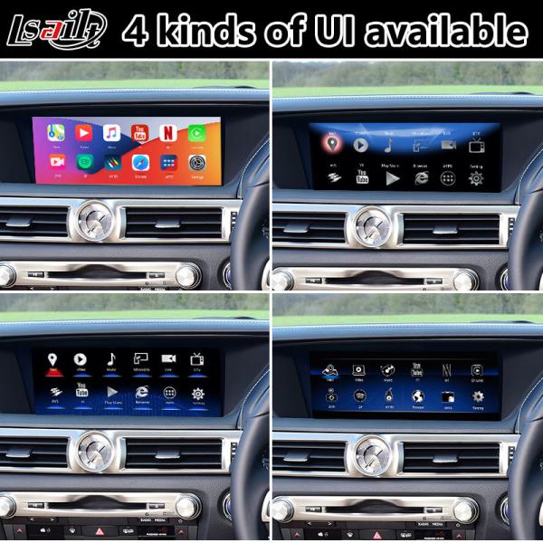Lsailt Android Car Multimedia Interface for Lexus GS300h GS200t GS350 GS450h GSF GS L10 2016-2020