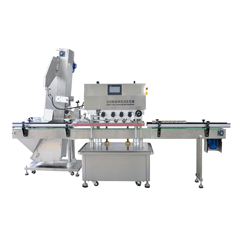 AC220V Bottle Filling And Capping Machine For Edible Oil Beverage