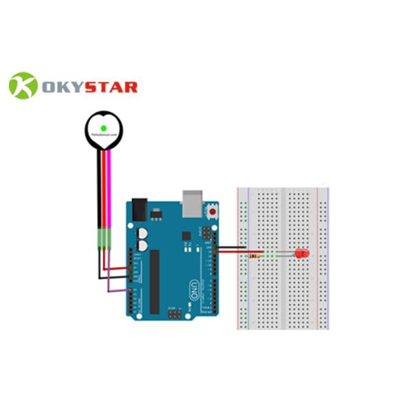Black Pulse Heartbeat Heart Rate Arduino Sensor Module For Smart Home Project