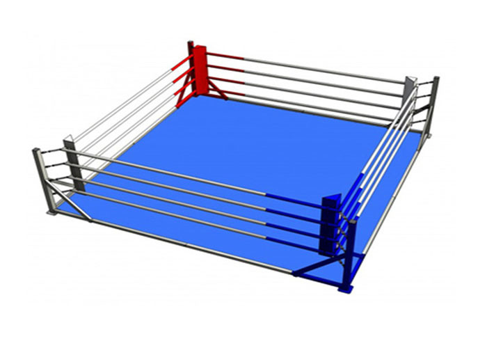Customized Size Boxing Exercise Equipment Mma Floor Cage boxing ring including corner pads and rope covers