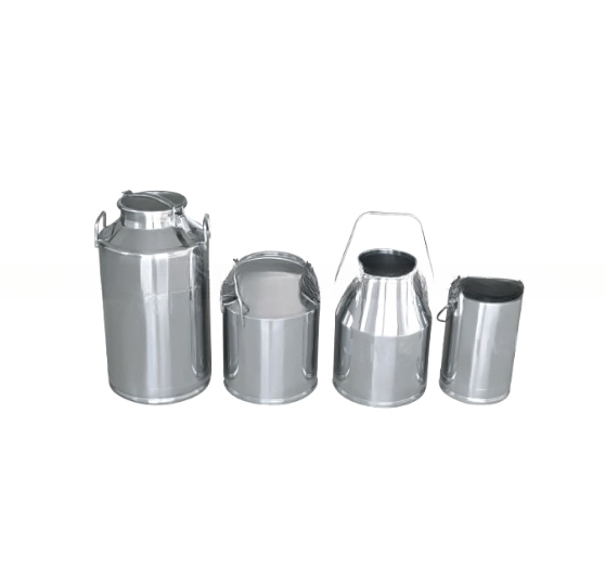 Food Sanitary 8kg Capacity Stainless Steel Milk Can with Mirror Polished Exterior