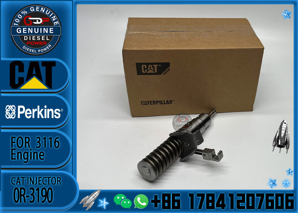 Common rail injector fuel injector 0R-8477 0R-3190 0R-8473 4P-2995 for 3116 Excavator 3116 3126