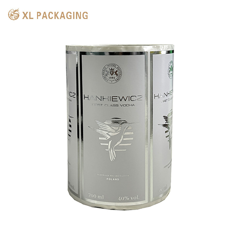 Waterproof Double Sided Paper Sticker Label For Water Bottle Packaging Customized