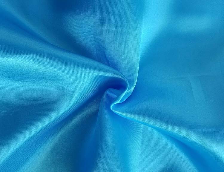 Eco-friendly 100% recycled polyester RPET Microfiber Satin fabric
