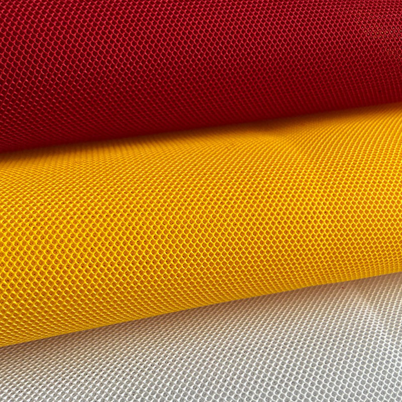 3mm 100% 3D Mesh Material Comfort 100 Polyester Mesh Fabric For Bedding
