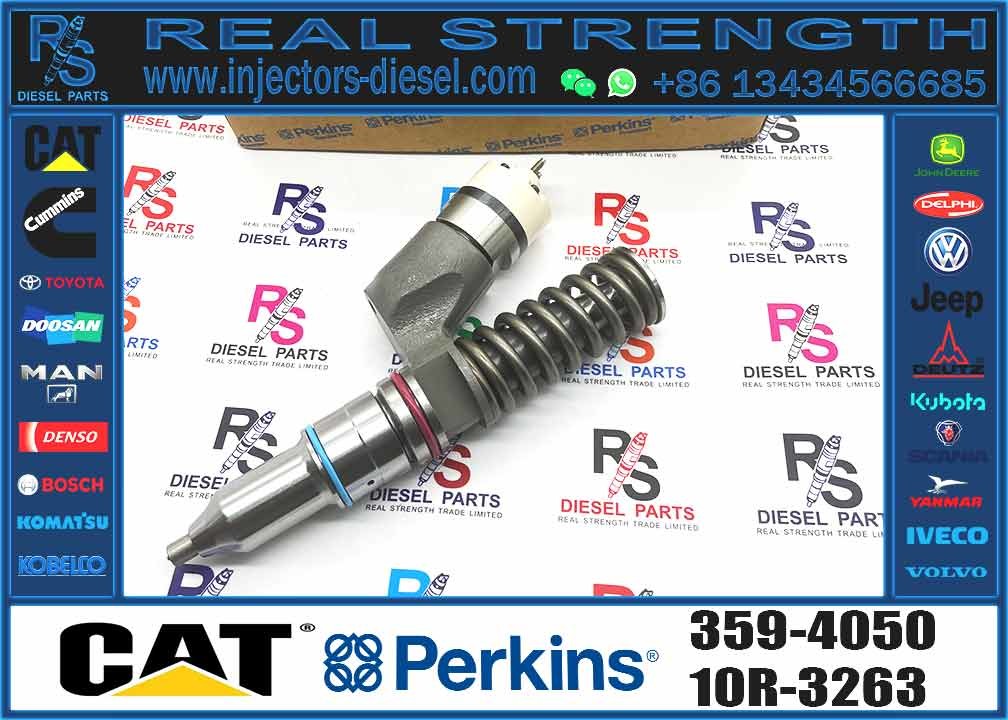 Excavator Spare Part Diesel Fuel Injector 359-4050 20R-1308 CAT C32 C27 Fuel Injector 3594050 20R1308
