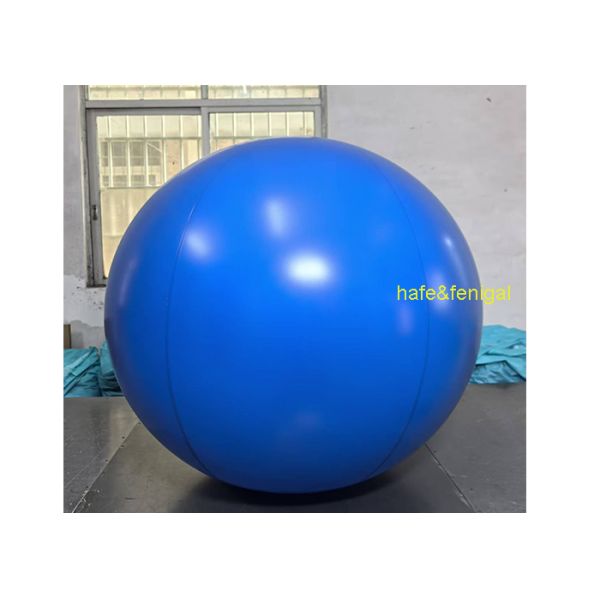 Self-Glow Inflatable Blue LED Balloons Custom Full Printing & Dual-Side Logo Available