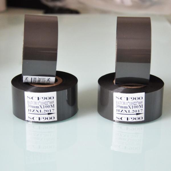 25mm x 100m Hot Stamping Date Coder Machine Customizable Size Hot Stamp Coding Date Ribbon