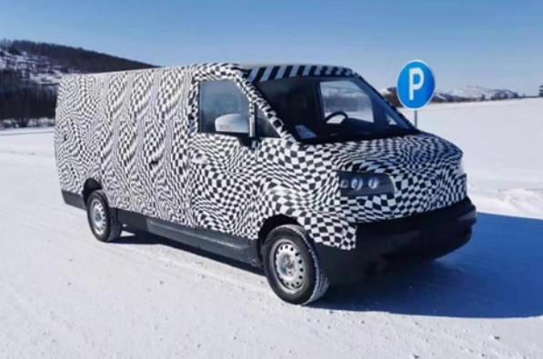 Independent Suspension Electric Vehicle Vans Electric Logistics Vehicle