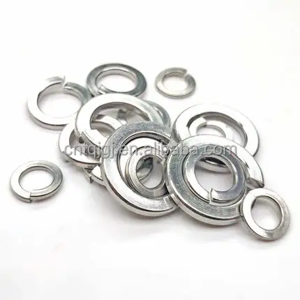 ANSI/ASME Standard Black Finish Stainless Steel Spring Washer with Square Ends DIN127 M3-M30