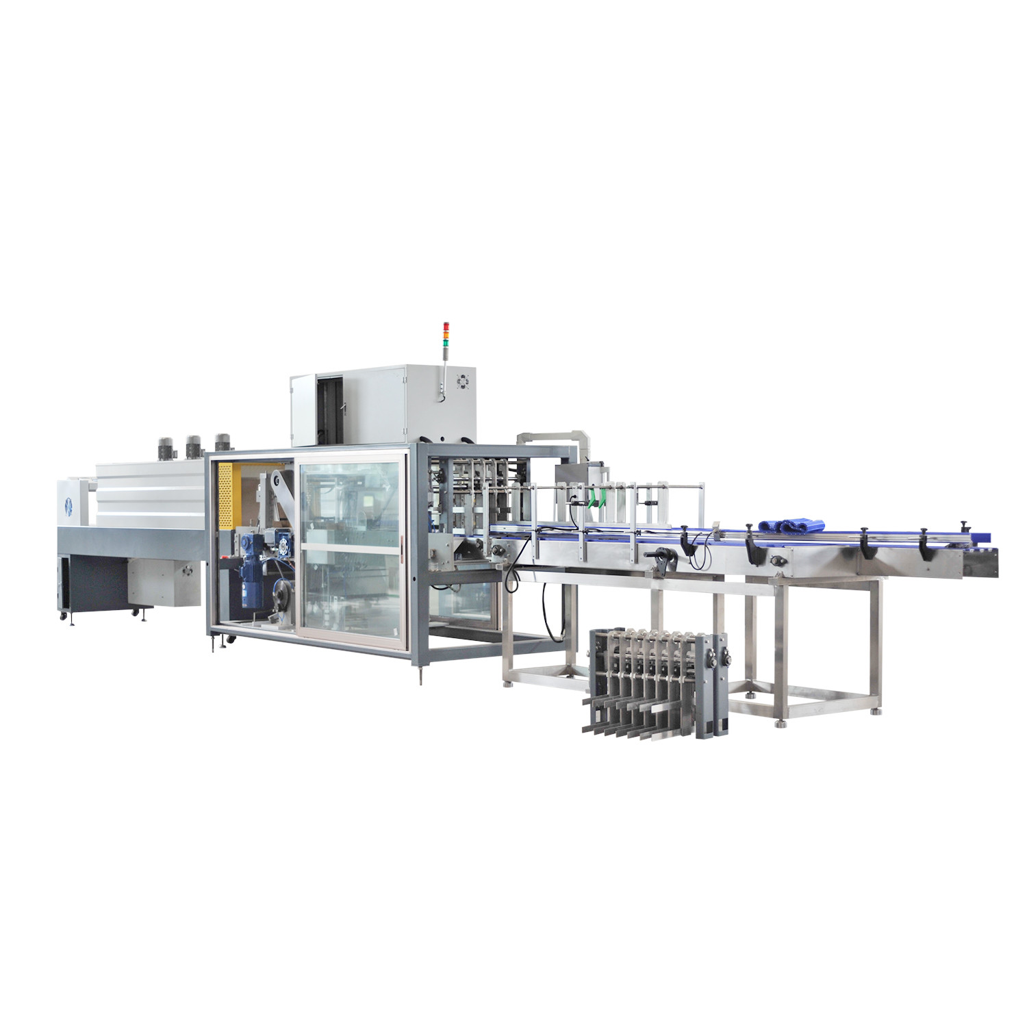 12PPM 700mm Fully Automatic Shrink Wrapping Machine With Shrink Tunnel