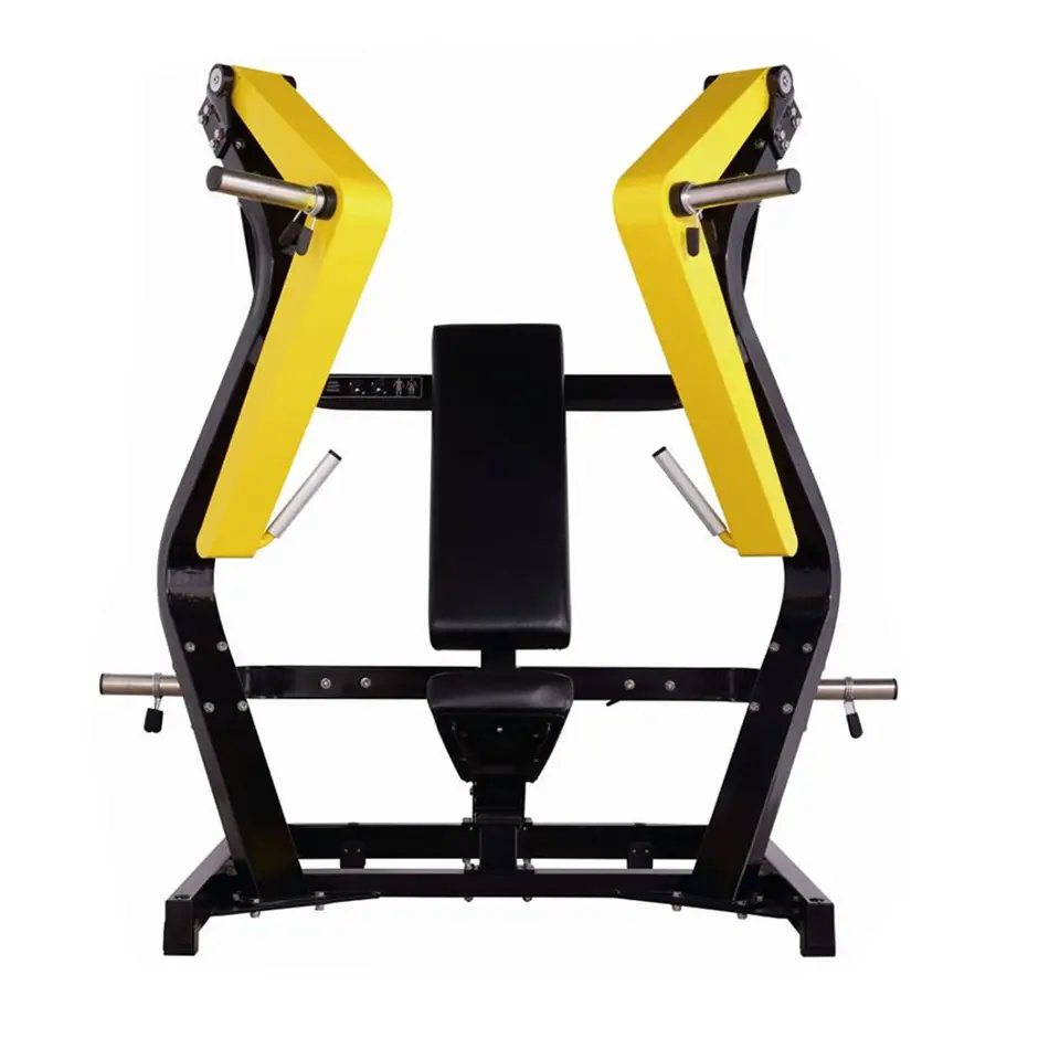 Gym Equipment Plate Loaded Machines Arms Shoulders Workout Seated Bicep Curl