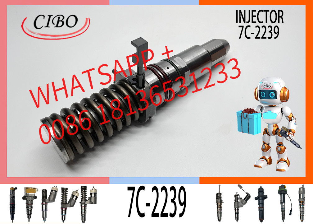 diesel fuel injector 7C-2239 4W-3563 4P-9076 4P-9077 0R-3051 0R-2921 7E-3383 7C-0345 7E-6048 for engine