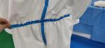 Waterproof Disposable Protective Coveralls For Medical Clinics , Hospital Ward ,