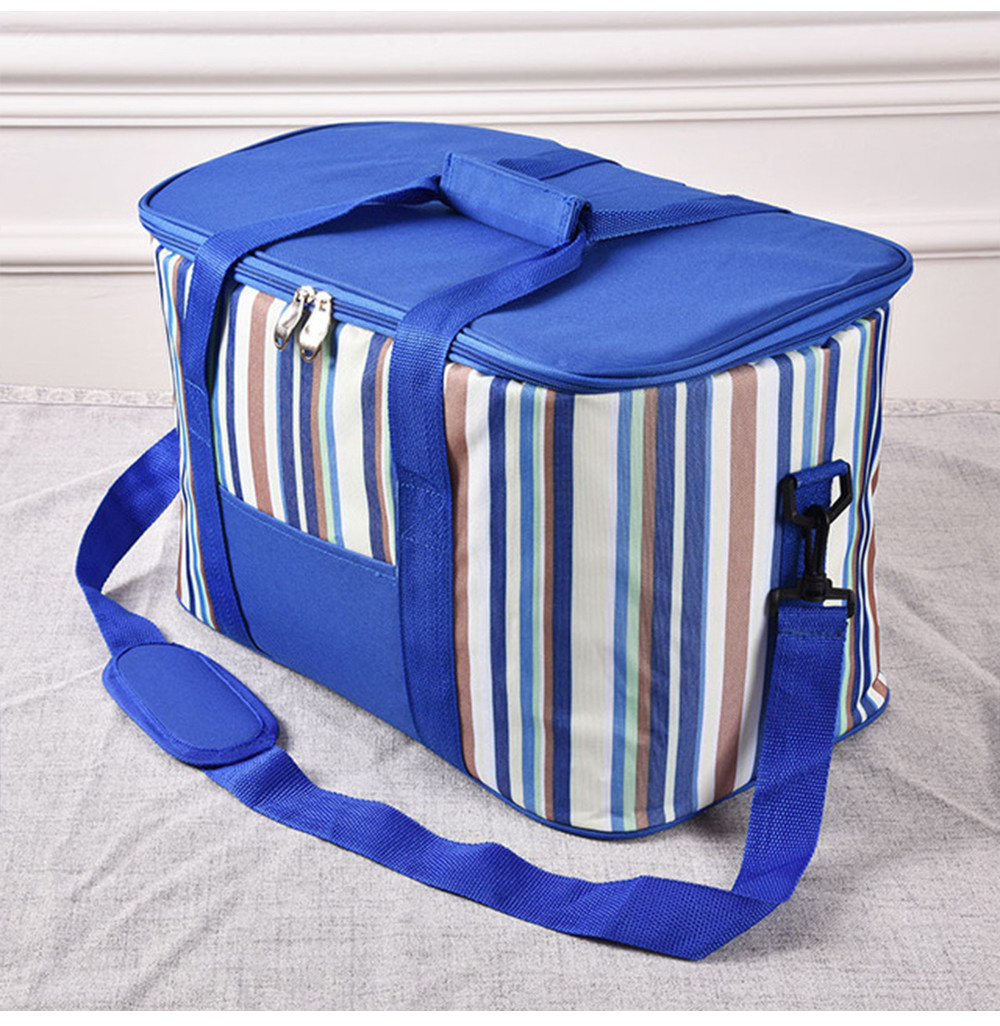 Thermal Cooler Large Insulated Freezer Lunch Bag for Food Delivery