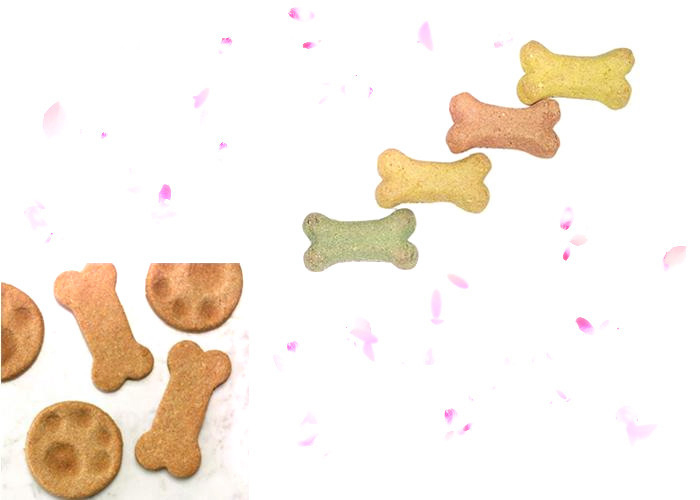 Double Color Pet Biscuit Making Dog Snacks Processing Line