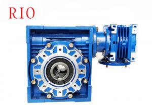 China Mechanical NMRV Double Reduction Worm Gear Reducer Wide Reduction Ratio on sale