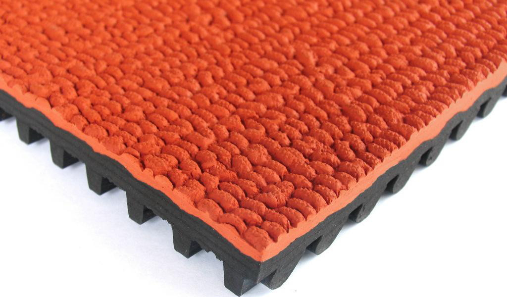 EPDM Eco Sports Flooring 400M Spray Coated Synthetic Athletic Track