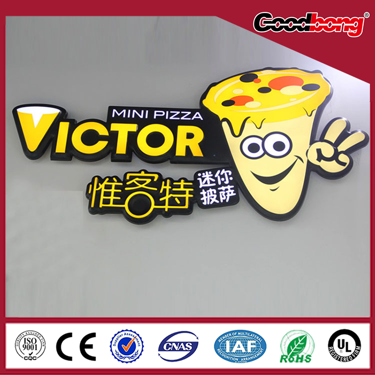 Low Cost Outdoor Standing Advertising Signboard for store
