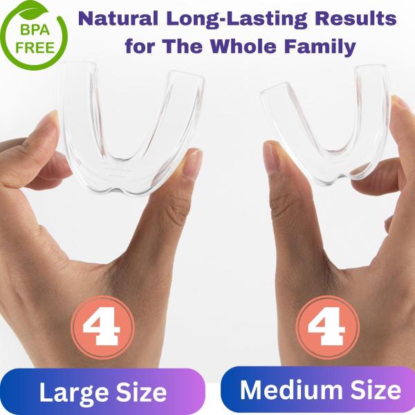 Perfect Fit Teeth Guards To Prevent Grinding 8 Pack Mouth Guard For Grinding Teeth