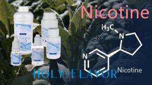 China holyflavor 100% natural Nicotine，L-nicotine liquid 99% 99.99% Pure Liquid Flavor Nicotine USP Grade 1000mg/Ml Liquid on sale