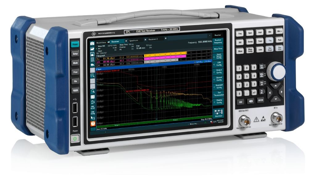 Color Display EPL1000 EMI Test Receiver Rohde And Schwarz 5 kHz to 30 MHz