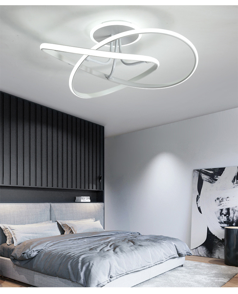 Modern Living Room Designer Ceiling Lights Minimalist Home Nordic Led Ceiling Lamp(WH-MA-273)
