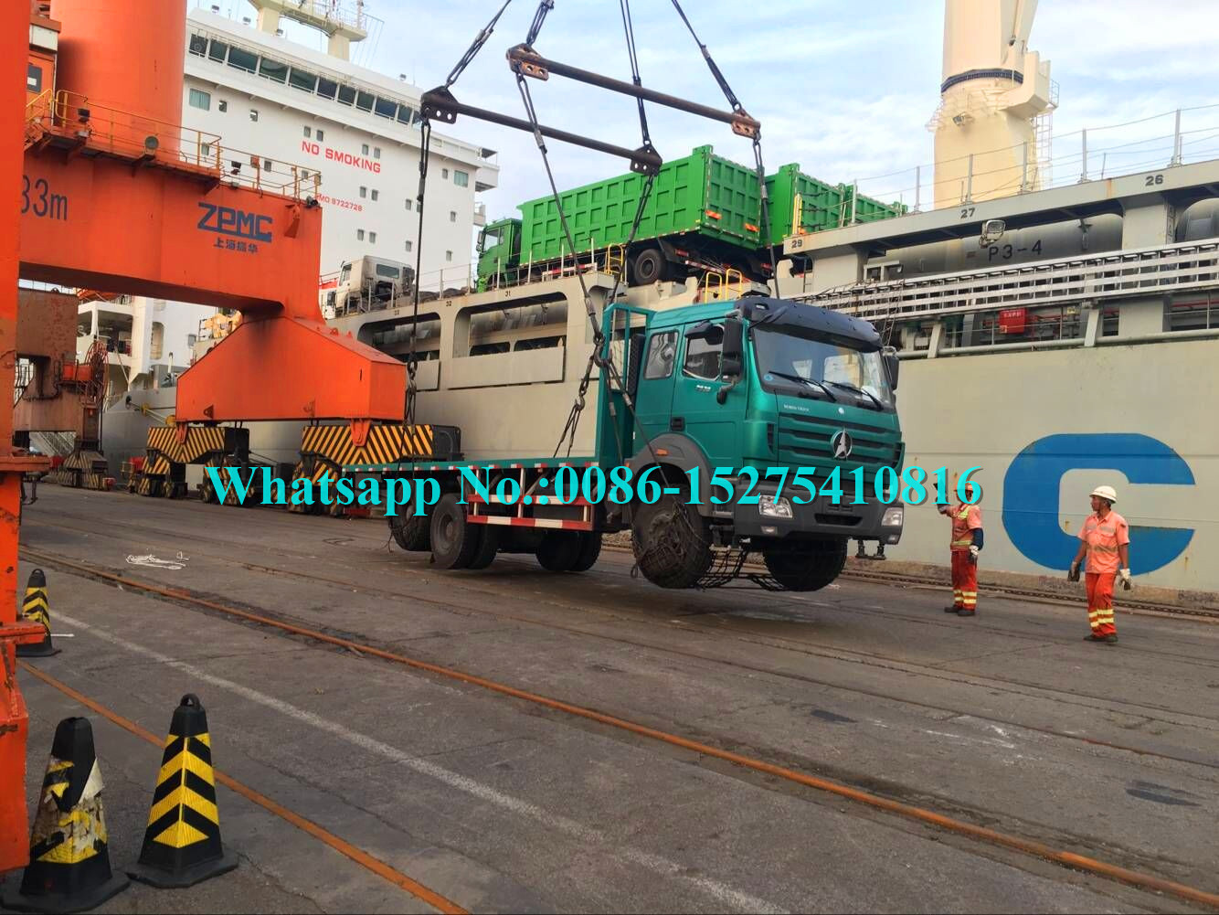 NG80B V3 2638 Heavy Duty Lorry Fence Truck 6x6 With FAST Gearbox North Benz Brand