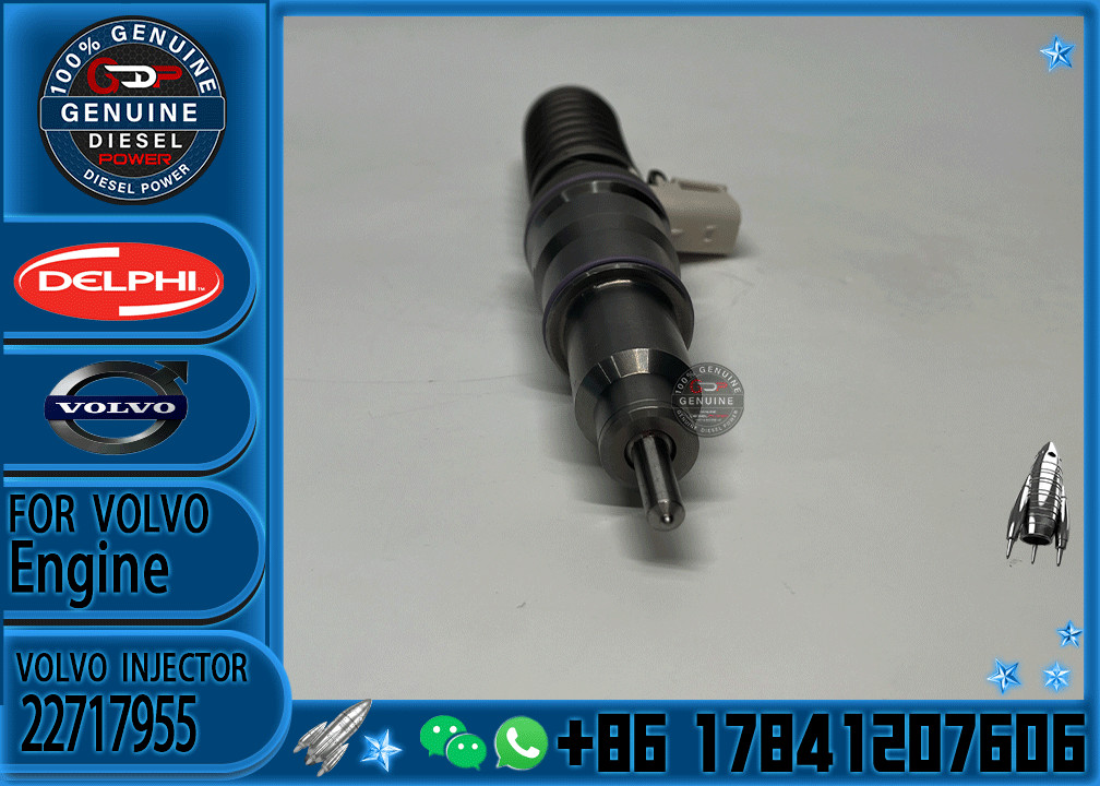 Diesel Engine Fuel Injector 22717955 Fuel Injector BEBE5L08101 BEBE5L08001 22052772