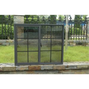 Quality Good Price Custom Cheap Plastic Glass Pvc Windows Sliding Window With Crescent Lock for sale