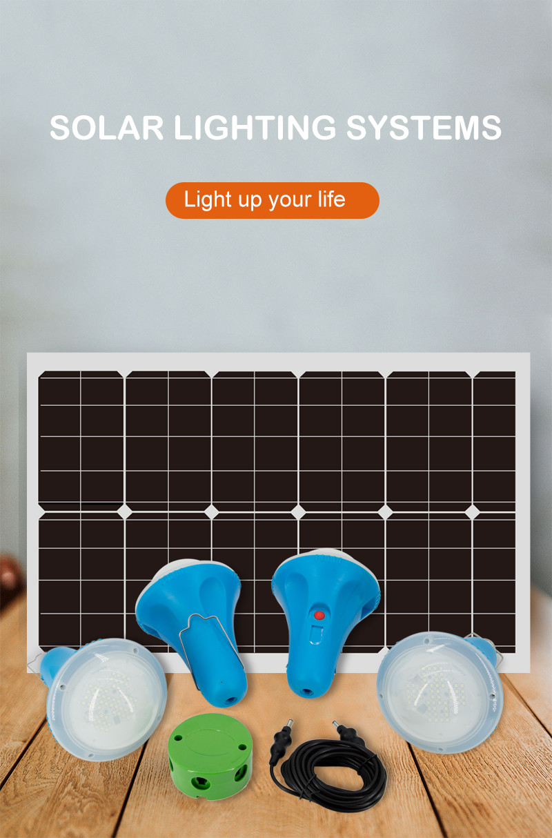 Cell Type Solar Powered Light Lithium Build-In Battery With Switch Emergency Rechargeable