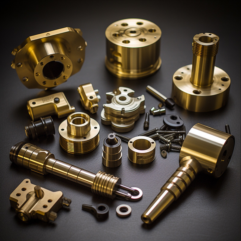 Custom Brass CNC Turned Components CNC Fabrication Machining CNC Machine Service