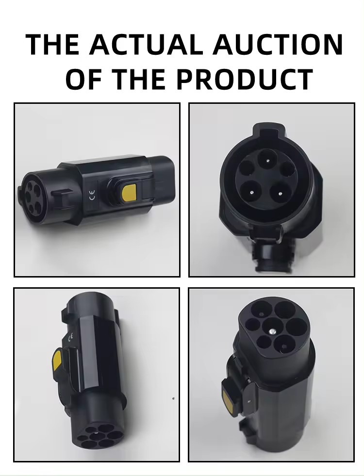 32A Output Current Type1 to GBT Adapter for EV Charger Converter and GB/T Car Charging Pile