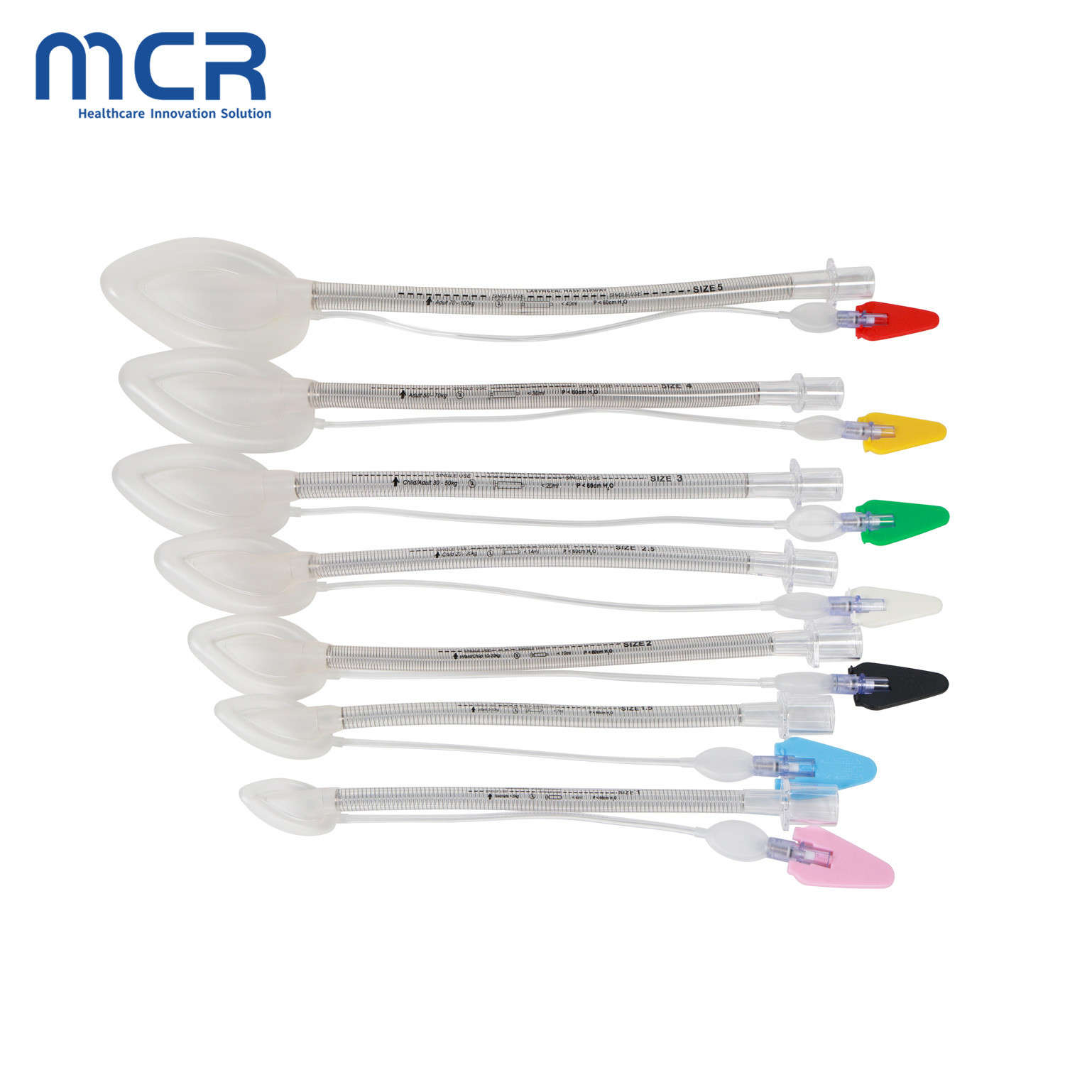 Disposable Medical PVC Laryngeal Mask Airway for Hospital
