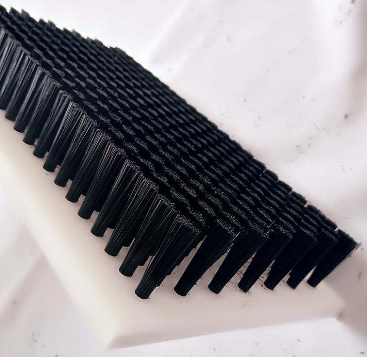 PVC Lath Strip Flat Nylon Brush For CNC Machine