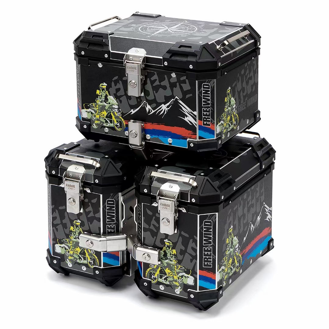 DAYANG 36L Insulated Motorcycle Trunk Aluminum Alloy Trolley Box for Hot Volume Needs