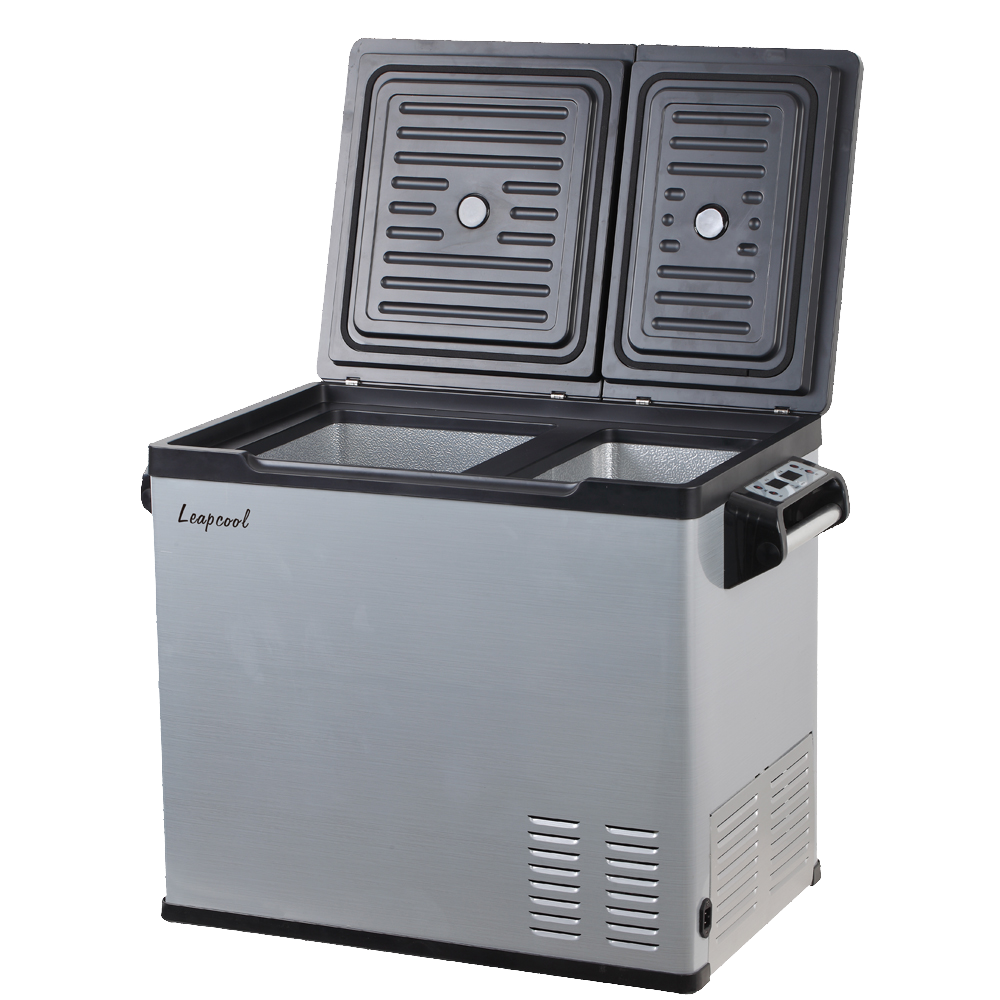 Portable Mini Fridge 2023 Narrow Retro Car Refrigerator for Dc12/24V Outdoor Camping