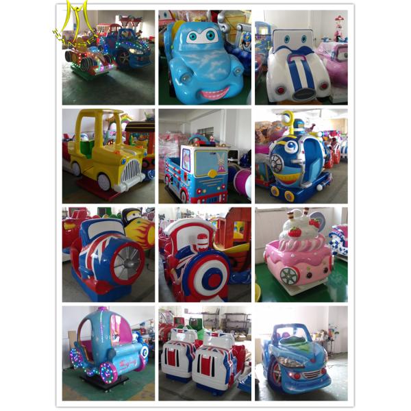 Hansel amusement park coins machine rocking electronic swing car
