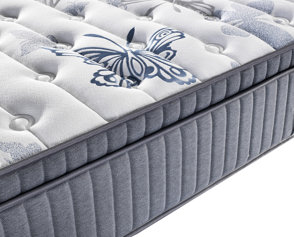 Ruixin Memroy Foam Gel Foam Spring Mattress With Ployester Wadding