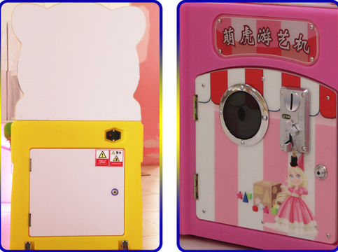 Children's Coin-Operated Whack-a-Mole Video Game Machine Arcade