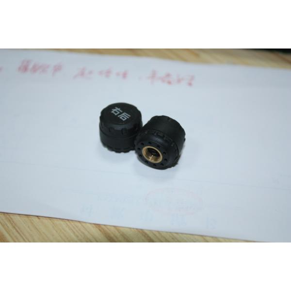 4 Sensors Wireless LED External TPMS Black Color For Car Tire Pressure Monitoring